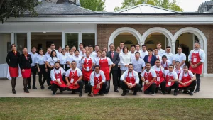 La Tribu con al embajador de Perú en España, Luis Ibérico Núñez